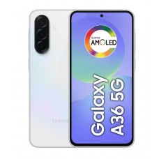 Oferta Relâmpago Celular Samsung Galaxy A36 5G Branco 256GB, 8GB RAM, Câmera Tripla até 50MP, Tela Super AMOLED 6.7", IP67, NFC, Recursos AI e Snapdragon 6 Gen 3